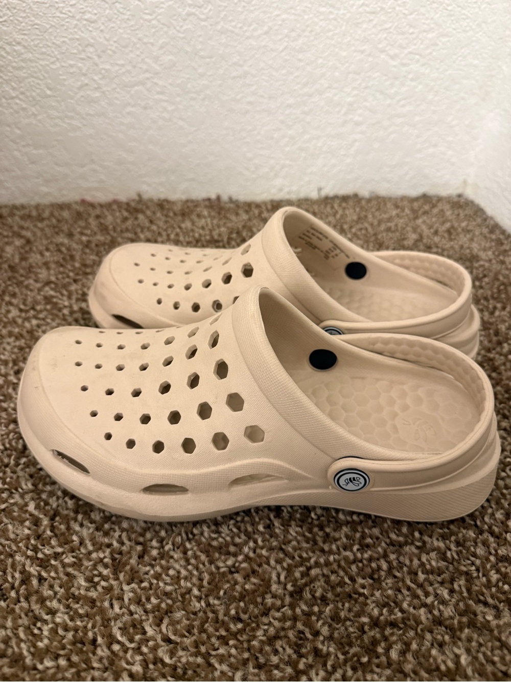 Joybees Women Classic Clog - Cream Beige